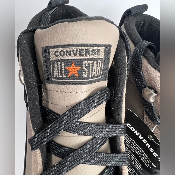 Converse Chuck Taylor All Star Street Mid Leather Sneaker, 166072C Sizes 9 Mason - Picture 16 of 16